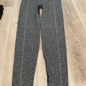 PINK Victoria's Secret Gray Leggings with Seam Detail